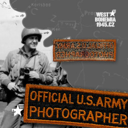 O1635 Originalni nasivka OFFICIAL U.S. ARMY PHOTOGRAPHER